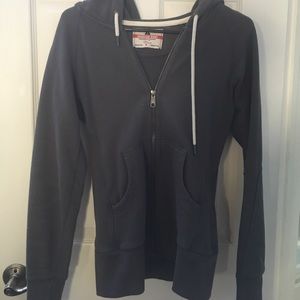 American Giant Size S Charcoal Hoodie